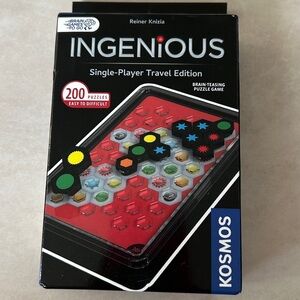 Ingenious Single Player Travel Puzzle Game - BRAND NEW